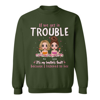 Pink Summer Doll Besties Custom Shirt - Gift for Sisters - Thegiftio UK