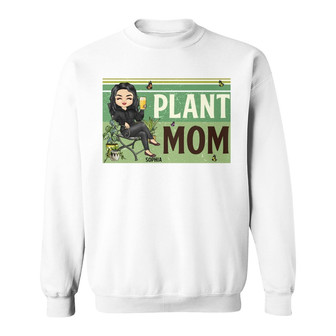 Plant Mom Gardening Personalized Sweatshirt - Thegiftio UK
