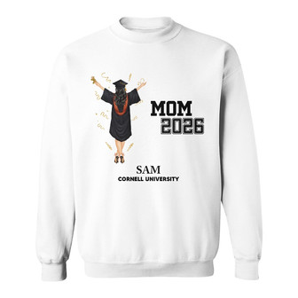 Proud Mom Dad Of A Class Graduate Personalized Sweatshirt - Thegiftio UK