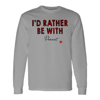 Rather Be With Cats Pattern Custom Long Sleeve Shirt - Cat Lovers Gift - Thegiftio UK
