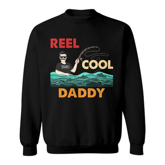 Reel Cool Grandpa Personalized Sweatshirt - Gift for Father - Thegiftio UK