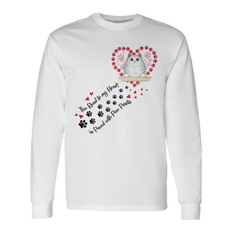 Road To My Heart Fluffy Cats Custom Long Sleeve Shirt - Gift for Cats - Thegiftio UK