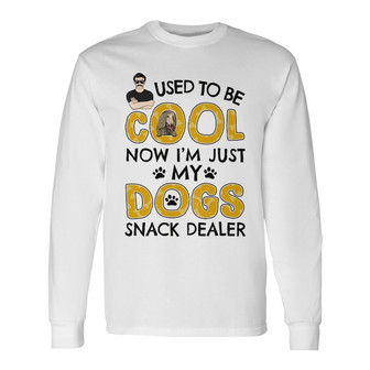 Snack Dealer Personalized Long Sleeve Shirt - Gift for Dog Lovers - Thegiftio UK