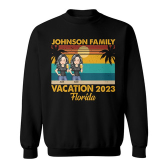 Vacation Traveling Beach Custom Sweatshirt - Gift for Couples - Thegiftio UK