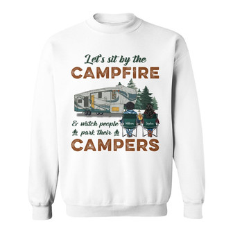 Watch People Park Their Camper Custom Sweatshirt - Couple Gift - Thegiftio UK