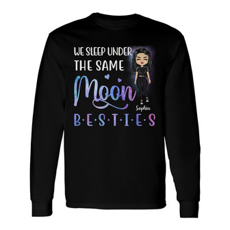 We Walk Under The Same Sun Custom Long Sleeve Shirt - Gift for BFF - Thegiftio UK