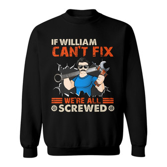 We're All Screwed Personalized Sweatshirt - Gift for Dad - Thegiftio UK