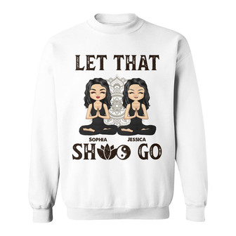 Yoga Partners For Life Custom Sweatshirt - Mother Daughter Gift - Thegiftio UK