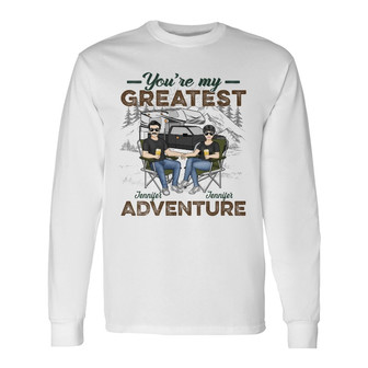 You're My Greatest Adventure Custom Long Sleeve Shirt - Couples Gift - Thegiftio UK