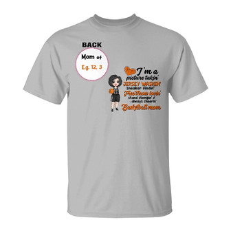 Basketball I'm A Basketball Mom Custom Shirt - Gift for Mom - Thegiftio UK