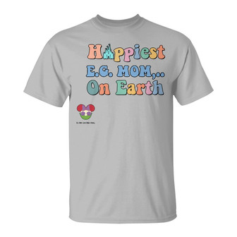 Happiest Mom On Earth Personalized T-Shirt - Gift For Mom - Thegiftio UK