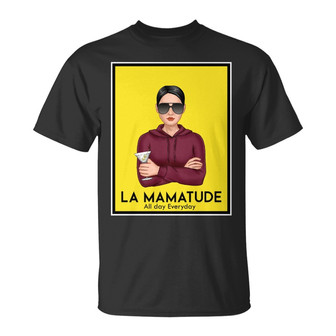 Mamatude All Day Everyday Custom T-Shirt - Gift for Mom - Thegiftio UK