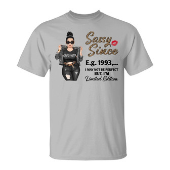 Year Of Birth Sassy Since Custom Shirt - Gift for Mom - Thegiftio UK