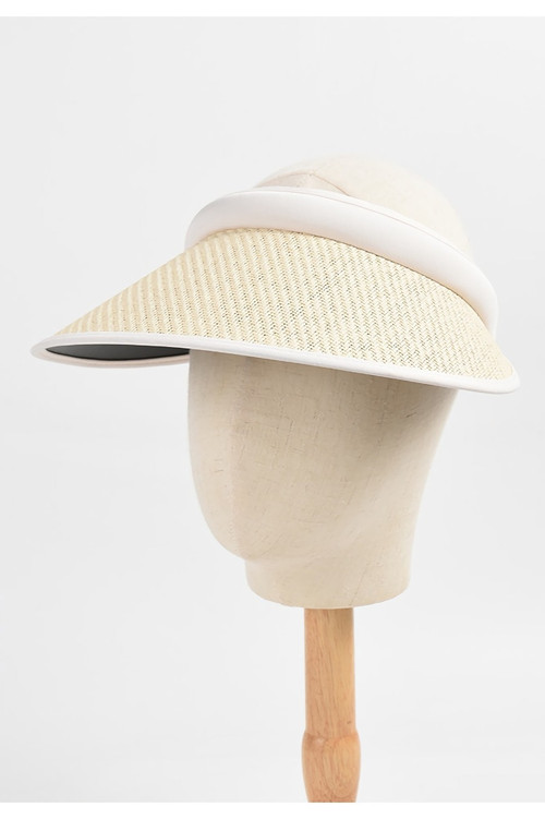 One Pc Summer New 3 Colors Beach Empty Top Sun Protection Uv Protection Fashion Vacation Style Straw Hat 56-58Cm - Vougese