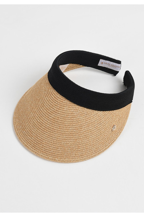Spring Summer New 2 Colors Metallic Leaf Decor Beach Empty Top Shaded Vacation Style Casual Straw Hat 56-58Cm - Vougese