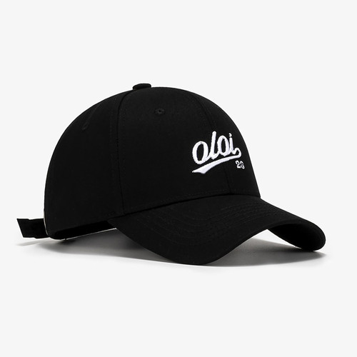 Summer New Fashion 8 Colors Letter Three-Dimensional Embroidery Outdoor Bent Eaves Adjustable Shaded Baseball Cap 56-59Cm - Vougese