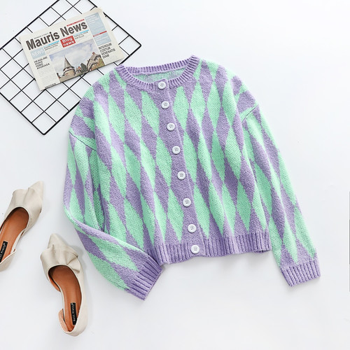 Winter New Three Colors Knitted Stretch Single-Breasted Stylish Sweater - Vougese