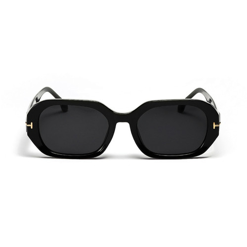 One Pc New Stylish Six Colors Square Shape Plastic Small Frame Polarized Uv Protection Sunglasses - Vougese