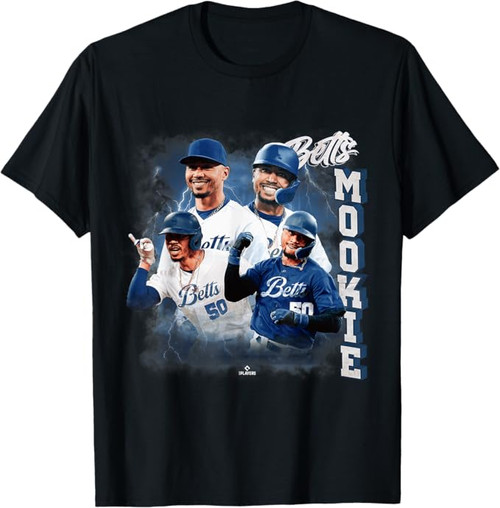 Mookie Betts Los Angeless Baseball MLB Player Bootleg Unisex T-shirt - Vintagebootlegshirts