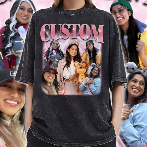 Custom Bootleg Rap Tee Make Your Own Unique Shirt Mineral Wash T-shirts - Vintagebootlegshirts