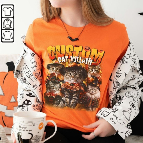 Halloween Custom Bootleg Unisex T-shirt For Men and Women - Vintagebootlegshirts