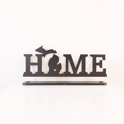 Michigan home metal wall art with personalized family name and est. date, unique house decor ideal for entryway | Family Wall Decor