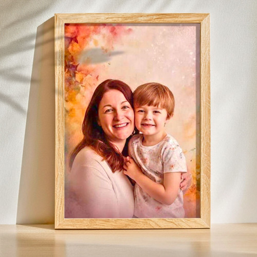 Heartfelt Mother-Son Canvas - Personalized Quote for Mom's Room | Family Wall Decor