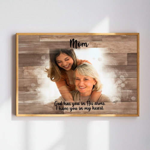 Mother's Loving Memory Canvas - Personalized Loss Sympathy Gift | Family Wall Decor