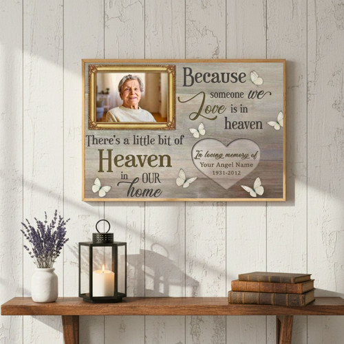 Mother's Loss - Custom Bereavement Canvas Tribute for Mom's Decor | Family Wall Decor