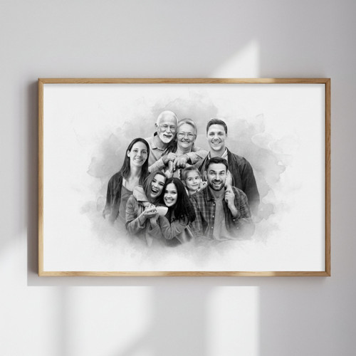 Heartfelt Memorial Dog Lover Photo Canvas Tribute | Family Wall Decor