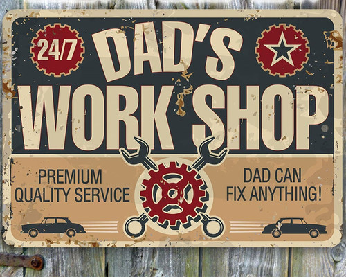 My Garage, My Rules: Personalized Car Vintage Metal Sign Art - Personalize Wall Art