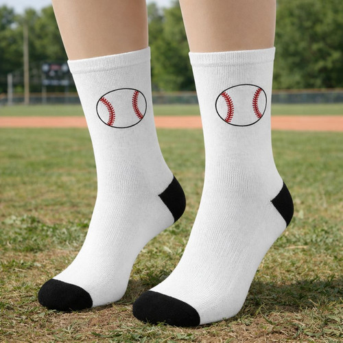 Baseball Mom and Sister 3D Socks Perfect Gameday Gift - Sportilla