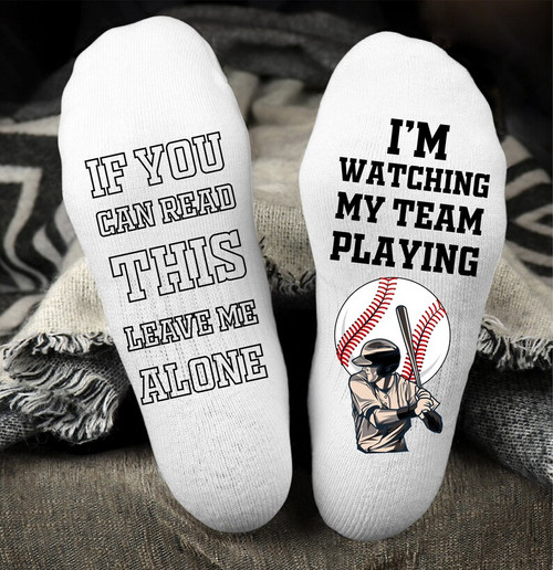 Baseball Team 3D Socks Must Have Game Day Fan Gift - Sportilla