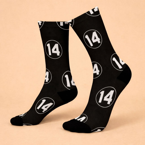 Custom Player Number Baseball 3D Socks Legendary Fan Gift - Sportilla