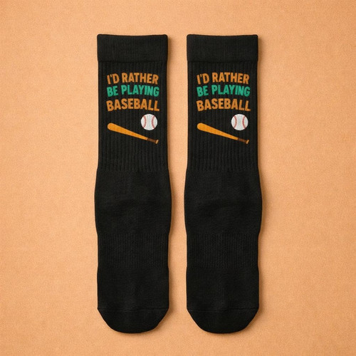 Funny Baseball 3D Socks Express Your Love for the Game - Sportilla