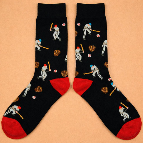 Tutti Footi Baseball 3D Socks Fun Fan Gift - Sportilla