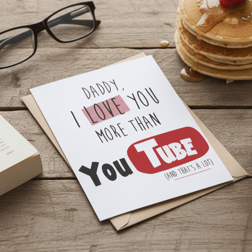 Hilarious Birthday Greeting Card for Dad from Son and Daughter - Father's Day Fun