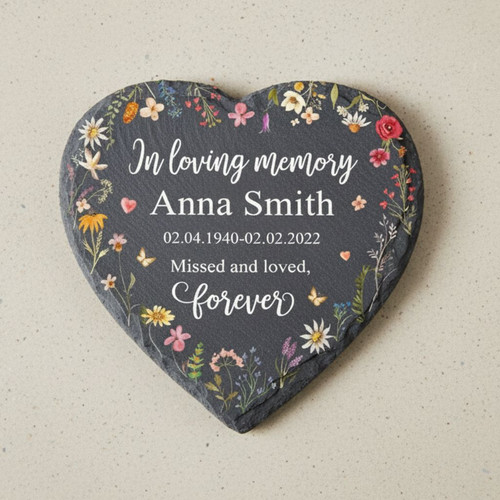 Honor Mom and Dad with Custom Memorial Garden Stone - Easessy