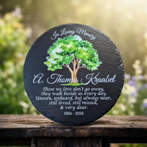 In Loving Memory Custom Memorial Garden Stone Sympathy Gift - Easessy