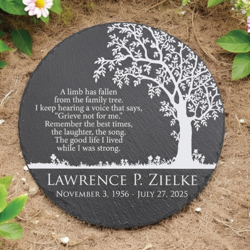 Rooted in Love Tree of Life Memorial Garden Stone - Easessy