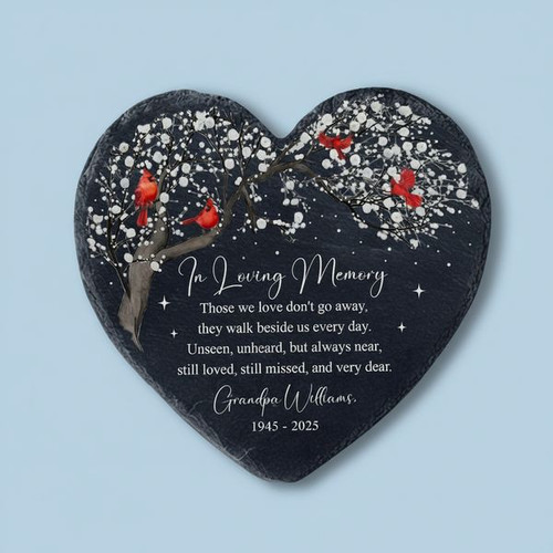 Always Near Custom Mom and Dad Memorial Garden Stone Gift - Easessy