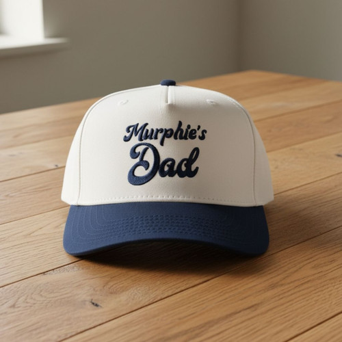 Embroidered Mid Profile Baseball Cap - Custom His Unique Style - Father's Day Fun