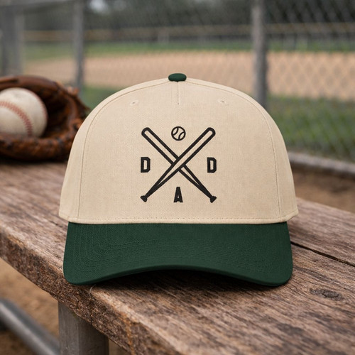 Honor Dad's Legacy - Embroidered Mid Profile Baseball Cap - Father's Day Fun