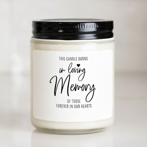 Kindness and Light Custom Soy Wax Candle 9oz Sympathy Gift - Easessy
