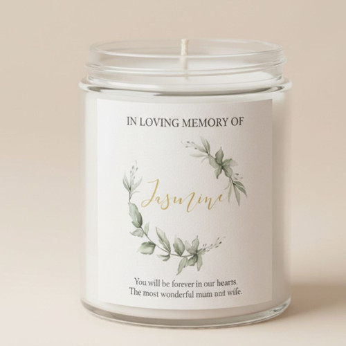 To Keep Her Light Soy Wax Candle 9oz Remembrance Gift - Easessy