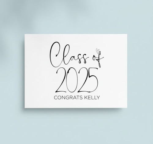 Custom 2026 Graduation Greeting Card for Son or Daughter - Best Gift Smart
