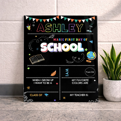 Preserve Every Milestone - Reusable Reversible School Board Sign - Savourry