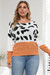 L-3Xl Winter Three Colors Stretch Knitted Stylish Sweaters Orange