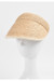 One Pc Summer New 2 Colors Beach Empty Top Sun Protection Raffia Raw Edge Foldable Vacation Style Straw Hat 56-58Cm Beige