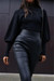Seven Colors Solid Color Autumn Winter New Fashion All-Match Casual Knitting Top Black